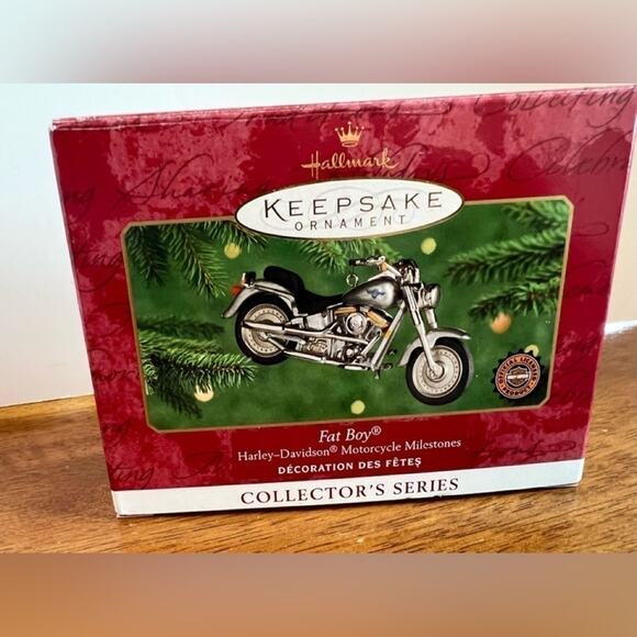 HALLMARK “FAT BOY” HARLEY DAVIDSON MILESTONES (2000) - Picture 1 of 8